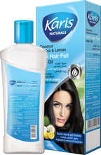 Karis Naturals Anti Hair Fall Hair Oil - With Natural Goodness of Cactus, Coconut & Lemon - Boosts Hair Volume & Thickness - Ensures Healthy Hair Growth -  200 ml