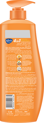 Karis Naturals 4 in 1 Shine & Volume Boost Conditioning Shampoo  - With Honey,  Almond Oil and Yoghurt - Revitalizes Dull Hair - Boosts Hair Volume - Strengthens Hair Roots & Smoothes Hair Cuticles - 700 ml