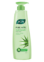Joy Pure Aloe Multi-benefit Body Lotion Moisturisation, Soothing and Brightening Anti-ageing, Anti-pollutant for Normal to Oily Skin  400ml