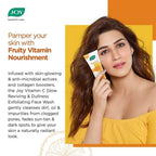 Joy Vitamin C Facewash Brightening and Glowing Powerful Antioxidant for All Skin Types Formulated with Trusted Natural Ingredients 150ml