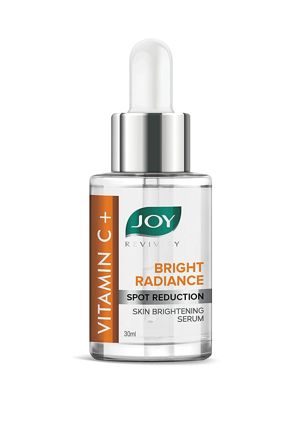 Joy Vitamin C+ Skin Brightening Serum Rejuvenate Your Skin Nourishment from Deep Within Suitable for All Skin Types Grapefruit, Mandarin, Dandelion, Tea Tree, Apple Cider Vinegar, Licorice 30ml