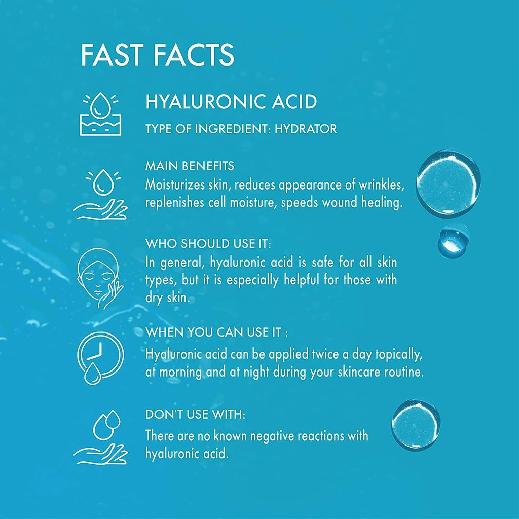Joy Hyaluronic Hydra Boosting Hydrating Serum Slows Down Signs of Ageing Protects Skin Improves Skin Texture Chamomile, Aloe, Argan, Pomegranate, Avocado, Jojoba 30ml