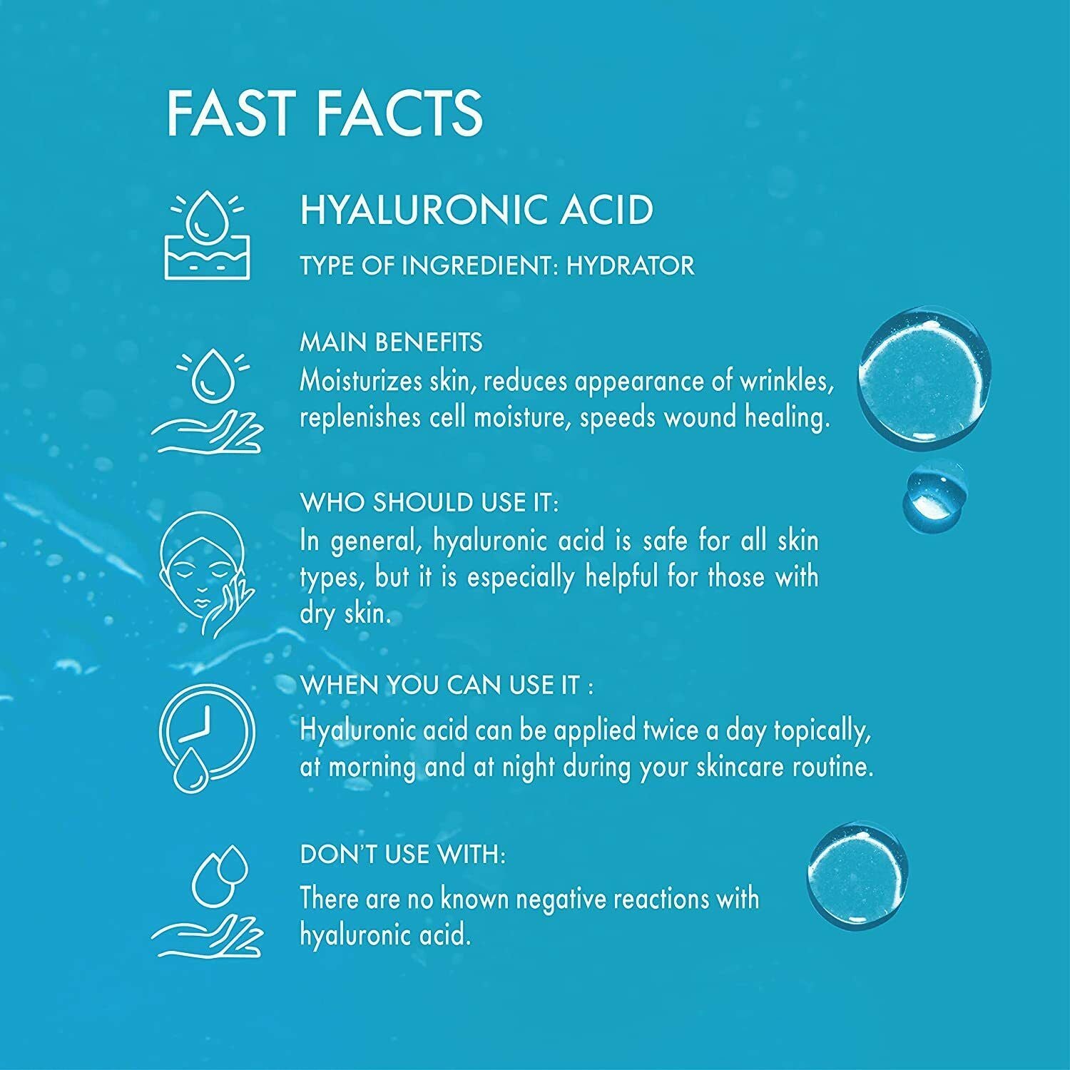 Joy Hyaluronic Hydra Boosting Hydrating Serum Slows Down Signs of Ageing Protects Skin Improves Skin Texture Chamomile, Aloe, Argan, Pomegranate, Avocado, Jojoba 30ml