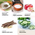 Joy Revivify Vitamin C and Carrot Seed Cream - Softening, Hydrating and Brightening - UV Protection for Daily Care - 50ml