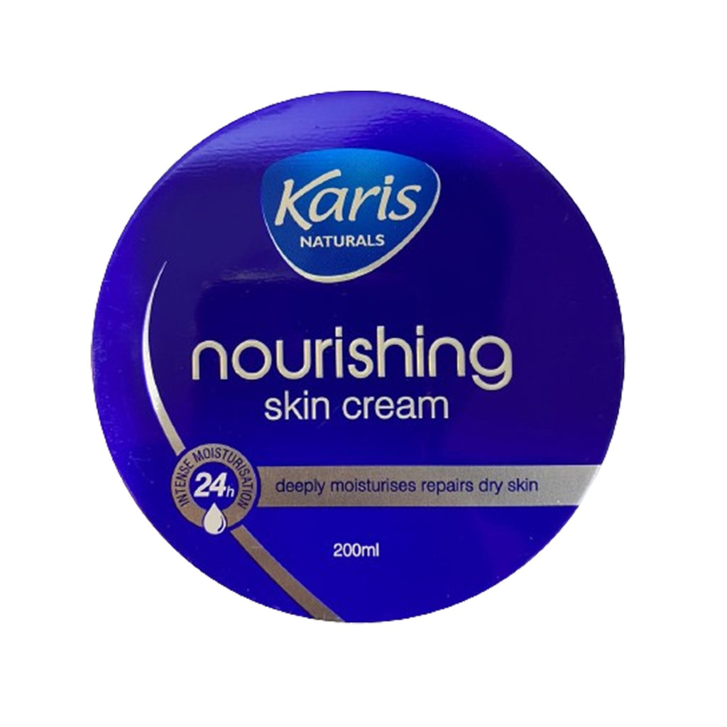Karis Naturals Nourishing Skin Cream  - 24 hrs Intense Moisturization - Deeply Moisturises Repairs Dry Skin  - 200 ml