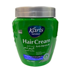 Karis Naturals Anti-Dandruff Hair Cream  - With Lemon, Cactus & Tea Tree - Eliminates Dandruff & Repairs Damage Hair - 475ml