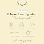 Orimii Clean Shield Mineral Sunscreen with SPF 50+ - PA++++, Broad Spectrum, UVA and UVB Defence - Safe for Moms - 50 ml