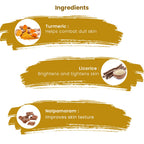 Dhathri Herbal Fairness Turmeric Face Wash  - Free From Parabens & Silicons  - Fresh and Glowing Skin   - 200ml