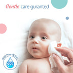 Luvlap 99% Pure Water Wipes - Helps to Prevent Diaper Rash - Soothing Aloe Vera & Chamomile - For Sensitive Skin - Gentle Cleansing - 72 Water Wipes
