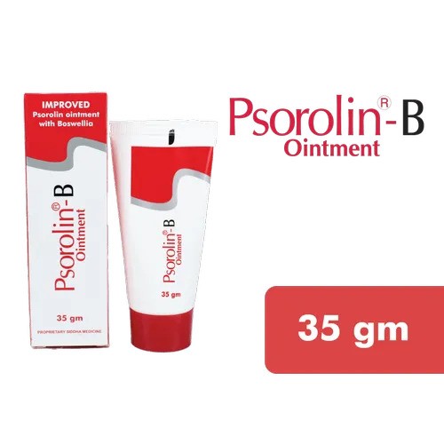 Dr. JRK Psorolin-B Ointment - Reduces Skin Irritation and Rash Problems - Manages Dermatological Problems - 35gm