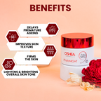 Oshea Herbals Phytonight Night Cream - 9 in 1 Multipurpose Night Cream - Brightens Dull Skin & Minimize the Pores - Provides Nourishment - Reduces Lines & Wrinkles - 50 grams
