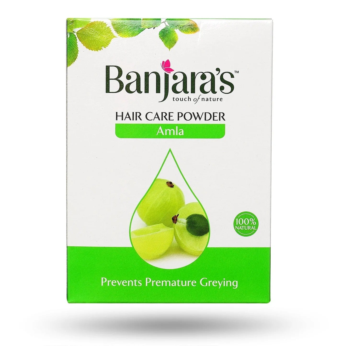 Banjara's Amla Hair Care Powder - Softens & Gently Smoothens the Hair Making it Stronger - Rich in Naturally Occurring Vitamin C - 100 Grams