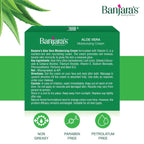Banjara's Aloe Vera Moisturizing Cream - Hydrates & Nourishes - Non Greasy, Paraben Free, Petrolatum Free - Anti Ageing Cream 100g