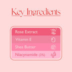 Banjara's Moisturizing Cream Rose - Nourishing and Refreshing - Non Greasy, Paraben Free, Petrolatum Free - Anti Ageing Cream 50g