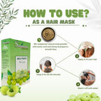 Sanjeevani Natural  Amla Powder  - Promotes Hair Growth Glowing Skin - Boosts Immunity - Promotes Hair Growth Glowing Skin - 100 g