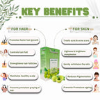 Sanjeevani Natural  Amla Powder  - Promotes Hair Growth Glowing Skin - Boosts Immunity - Promotes Hair Growth Glowing Skin - 100 g