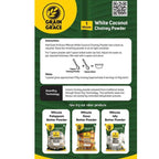 Grain N Grace 1 Minute White Coconut Chutney Powder - No Added Colours, Flavours & Preservatives - 50 g