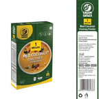 Grain N Grace 1 Minute Red Coconut Chutney Powder - No Added Colours, Flavours & Preservatives - 50 g