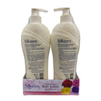 Silkeen Naturals Perfumed Body Lotion Alluring & Romantic Rose  - Dual-Pack Convenience - Long-Lasting Fragrance - Softer Skin All Day Long- 500 ml x 2 - Twin Pack
