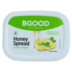 BGood Lemon Ginger Honey Spread - No Sugar Added,  No Preservatives, No Fat - All Natural Ingredients - Supports Body Immunity - Fights Cold & Flu - Aids in Digestion - 250 grams