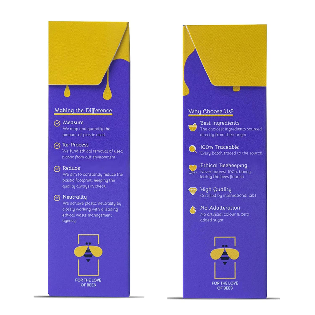 Honey Twigs Himalayan Pure Honey - Best Ingredients, High Quality & No Added Sugar - 30 x 8 g