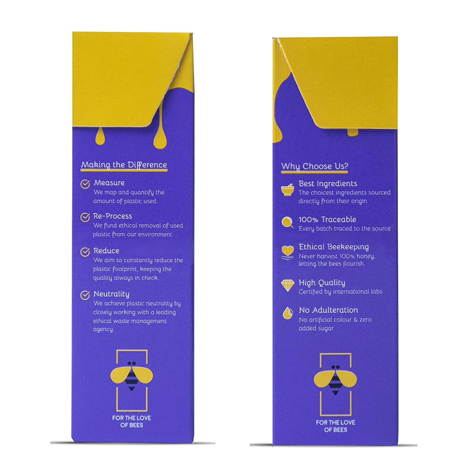 Honey Twigs Himalayan Pure Honey - Best Ingredients, High Quality & No Added Sugar - 30 x 8 g