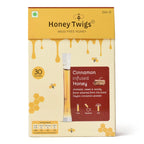 Honey Twigs  Cinnamon Infused Honey - Best Ingredients, High Quality & No Added Sugar - 30 x 8 g