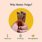 Honey Twigs  Cinnamon Infused Honey - Best Ingredients, High Quality & No Added Sugar - 30 x 8 g