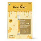 Honey Twigs Vanilla Infused Honey - Best Ingredients, High Quality & No Added Sugar - 30 x 8 g
