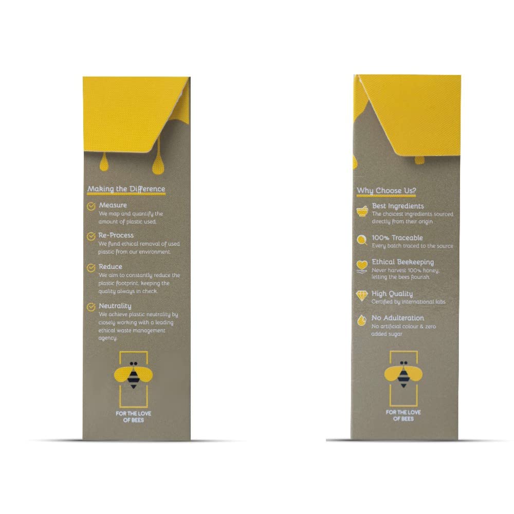 Honey Twigs Vanilla Infused Honey - Best Ingredients, High Quality & No Added Sugar - 30 x 8 g