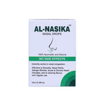 Al-Nasika Nasal Drops  - 100% Ayurvedic & Natural  - Instantly Works in Nasal Congestion - Effective in Treatment of Sinusitis, Nasal Warts, Allergic Rhinitis, etc. - 10 ml