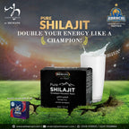 Hemani Pure Shilajit Himalayan Resin - Natural Supplements for Stamina and Energy - Antioxidant and Vitamin Supplement - Found Primarily in The Rocks of the Himalayas - 50 gm