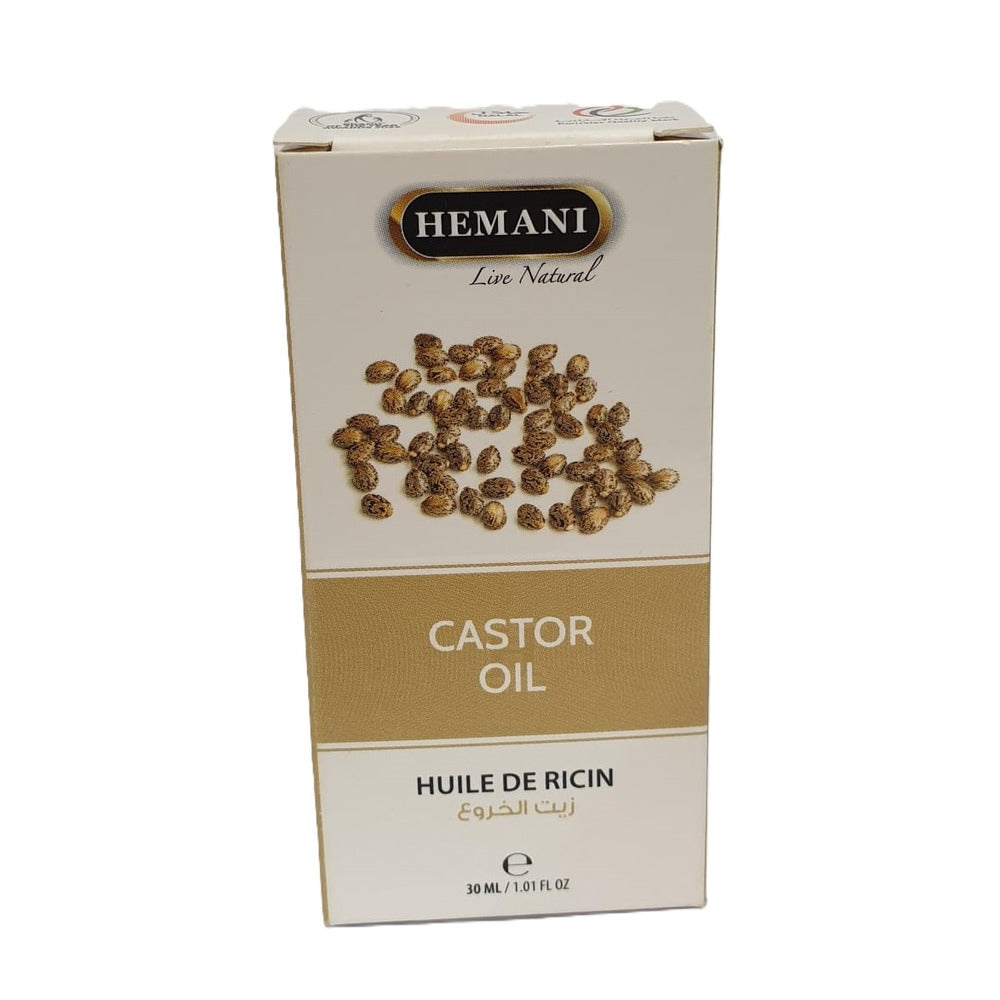 Hemani Castor Oil Clear - Hair Growth Support - 30 ml