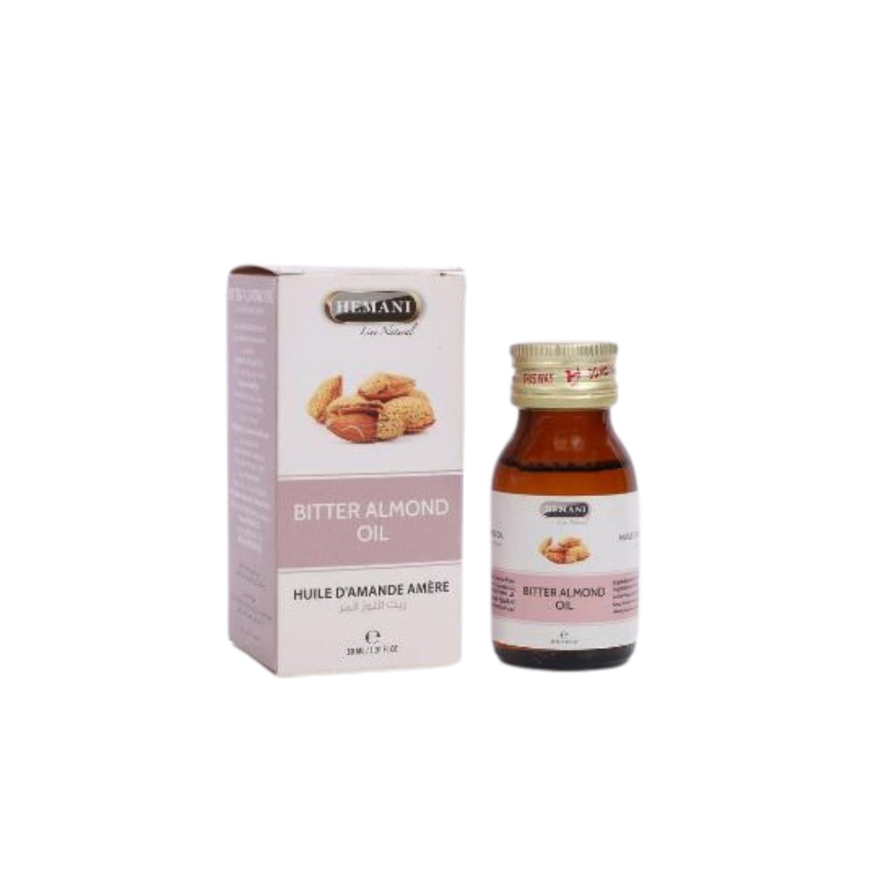 Hemani Herbal Oil 30ml Bitter Almond Multipurpose Oil For Massage Various Beneficial Properties Good For All Skin Types