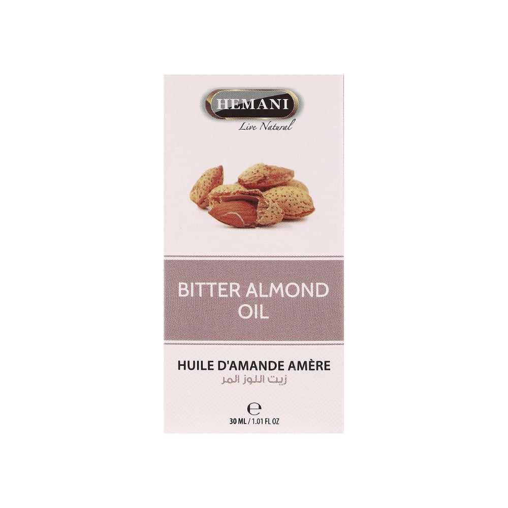 Hemani Herbal Oil 30ml Bitter Almond Multipurpose Oil For Massage Various Beneficial Properties Good For All Skin Types