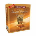 Hemani Sandal Bakhour Aroma-therapic Powder Warm and Comforting Fragrance  Made Specially for Burning with A Lit Charcoal Sandalwood and other Aromatic Herbs and Spices - 200 g