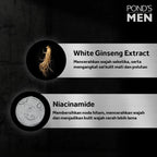 Pond's Men Bright Boost Facial Scrub  - Brightening & Dark Spots Cleanser - Instantly Brightens Skin - Gentle Exfoliation - For All Skin Types - 100 g