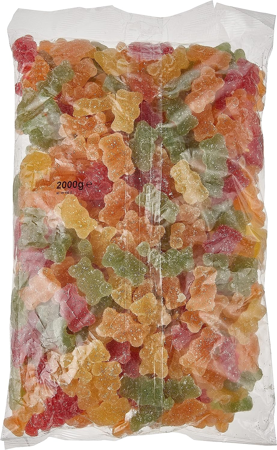 Sweet Factory Sour Bears Jelly Candies - Smooth and Silky Texture - Combination of Sour Tart and Sweet Flavours - 6x2kg