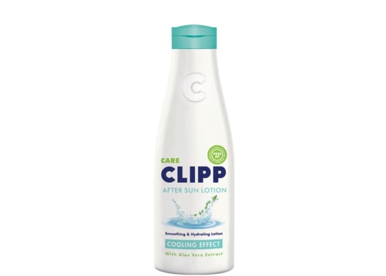 Clipp After Sun Lotion  - Smoothing & Hydrating Lotion  - Cooling Effect With Aloe Vera Extract   - For Moisturising Skin After Exposure To The Sun  - 200ml