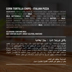 American Specialty Corn Tortilla Chips Italian Pizza - Zero Cholesterol and Zero Transfat - Suitable for Snacks and Desserts - 200g