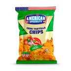 American Specialty Corn Tortilla Chips Italian Pizza - Zero Cholesterol and Zero Transfat - Suitable for Snacks and Desserts - 200g