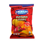 American Specialty Potato Chips Chili - Zero Cholesterol and Zero Transfat - Suitable for Snacks and Desserts - 170 grams