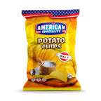 American Specialty Potato Chips Salt - Zero Cholesterol and Zero Transfat - Suitable for Snacks and Desserts - 170 grams