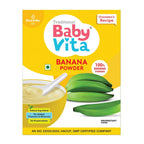 BabyVita Kerala Banana Powder- It offering a balanced and nutritious addition to a child's diet. - Organically Grown - 300 Grams