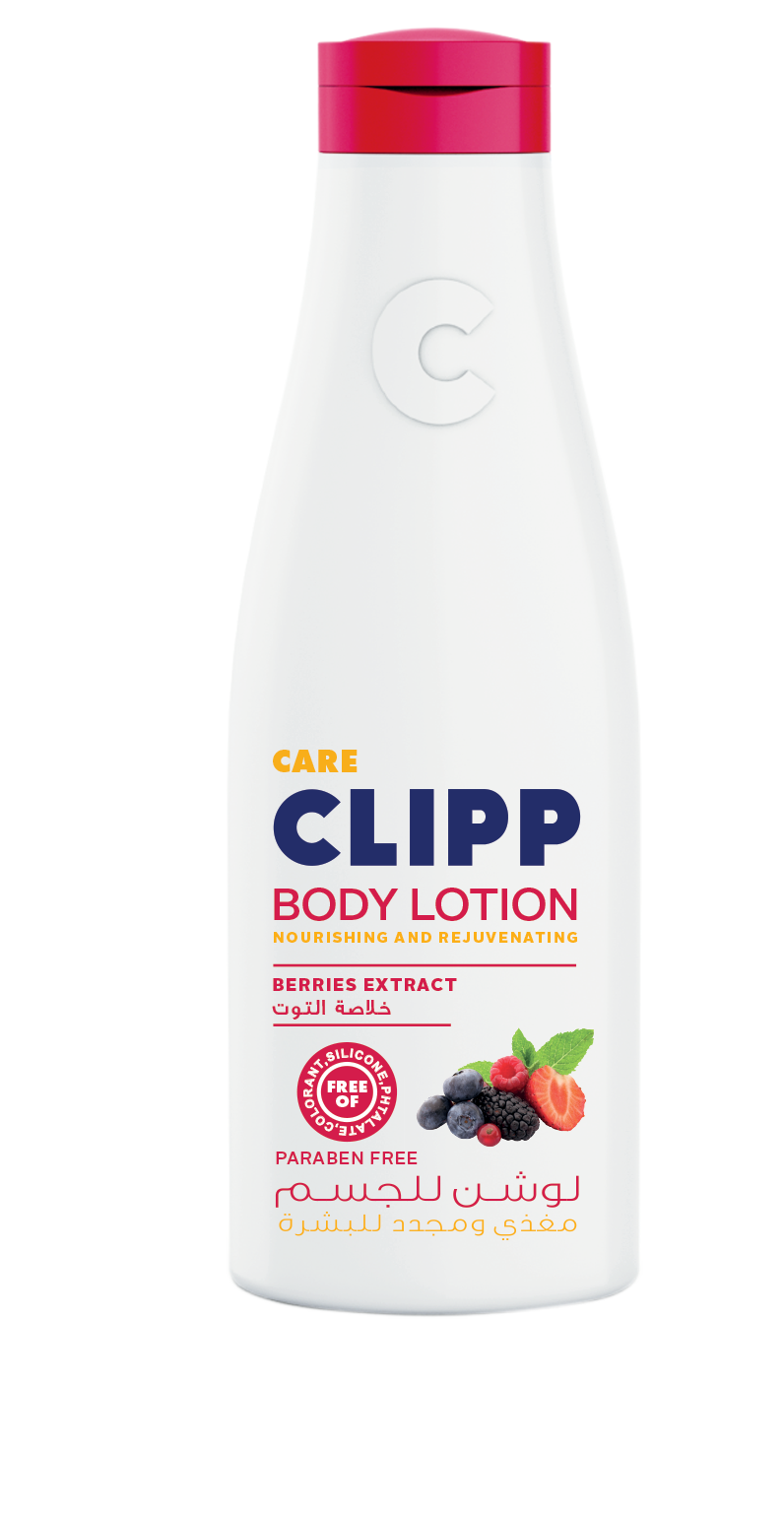 Clipp Body Lotion Berries Extract  Nourishing and Rejuvenating  Paraben Free   Hydrates and moisturizes the skin while removing dryness  250ml