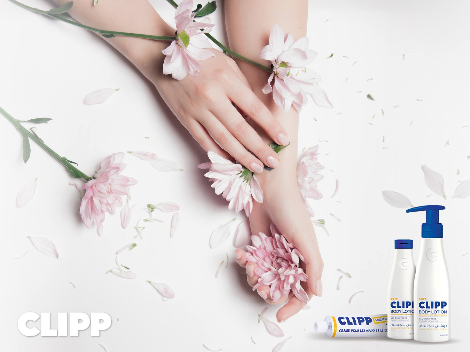 Clipp Body Lotion All Skin Types Nourishing and Rejuvenating Hydrates and Moisturizes Skin For All Skin Types  250ml