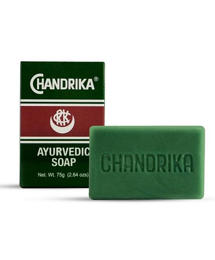 Chandrika Ayurvedic Soap - Ayurvedic Formulation- Natural Fragrance- Body Cleansing - 75 grams
