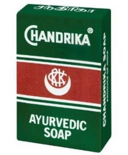 Chandrika Ayurvedic Soap - Ayurvedic Formulation- Natural Fragrance- Body Cleansing - 75 grams