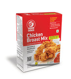 Grain N Grace Chicken Broast Mix Hot & Spicy Treat  - No added MSG & No added colours - Make Chicken with Crispy and Flaky Coating - Salt, Juicy & Tasty Meat - 350 gm