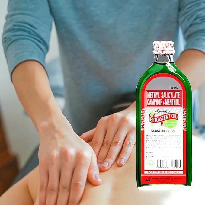 Efficascent Oil Methyl salicylate -Methyl Salicylate Content-Pain Relief